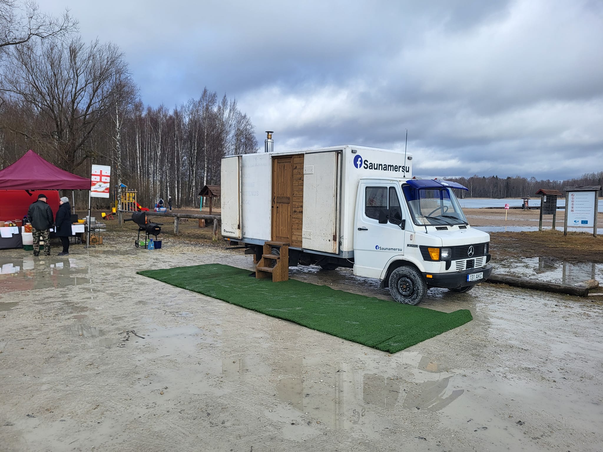 Saunamersu pakkumas mõnusat saunaelamust